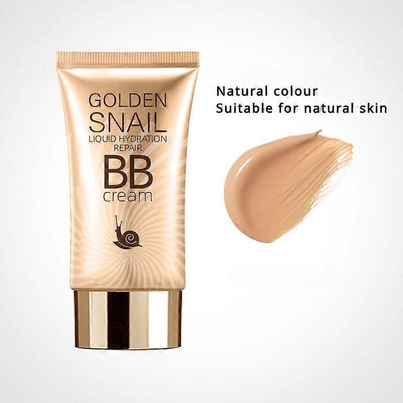 Unbrand BB Cream Light,BB Cream Foundation Snail Extracts,Tinted Moisturiser Face Women Cover Blemishes,Color Correcting Cream For All Skin Types,B..