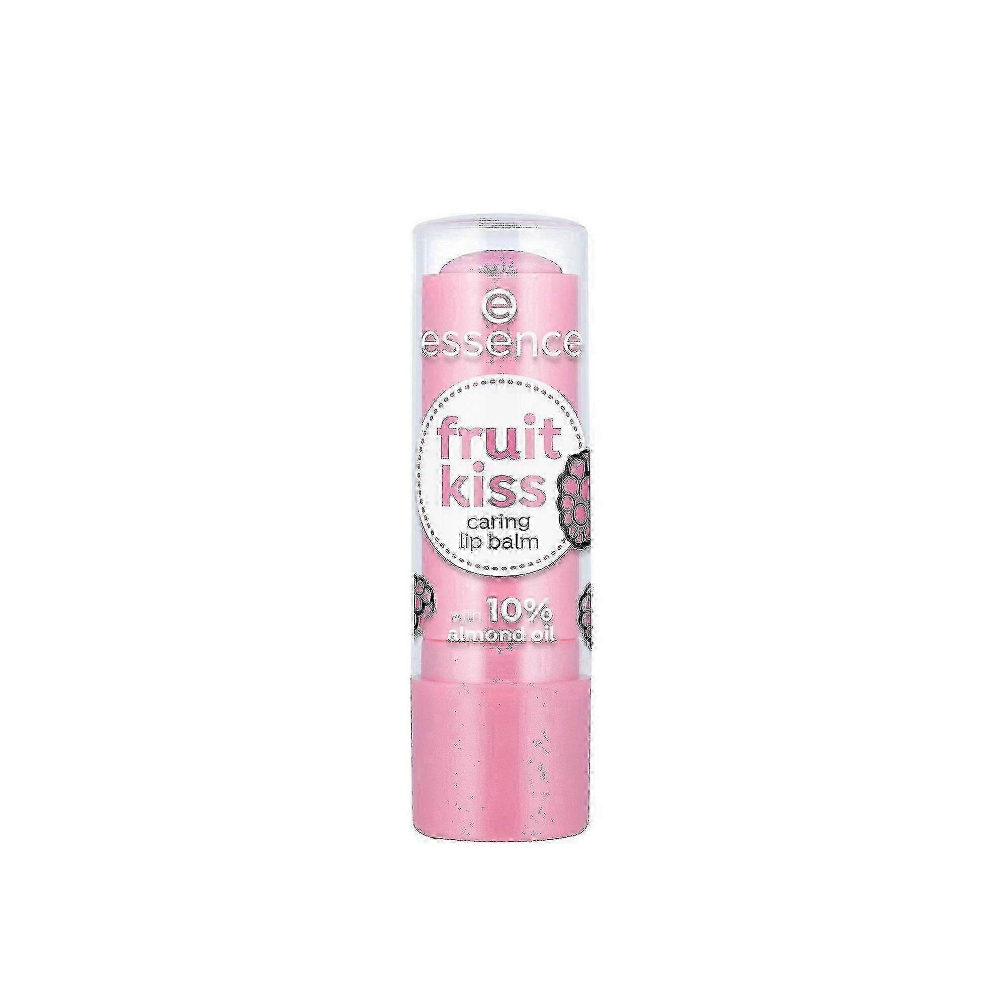 Essence Fruit Kiss Caring Lip Balm, Raspberry Dream, 0.16 Oz