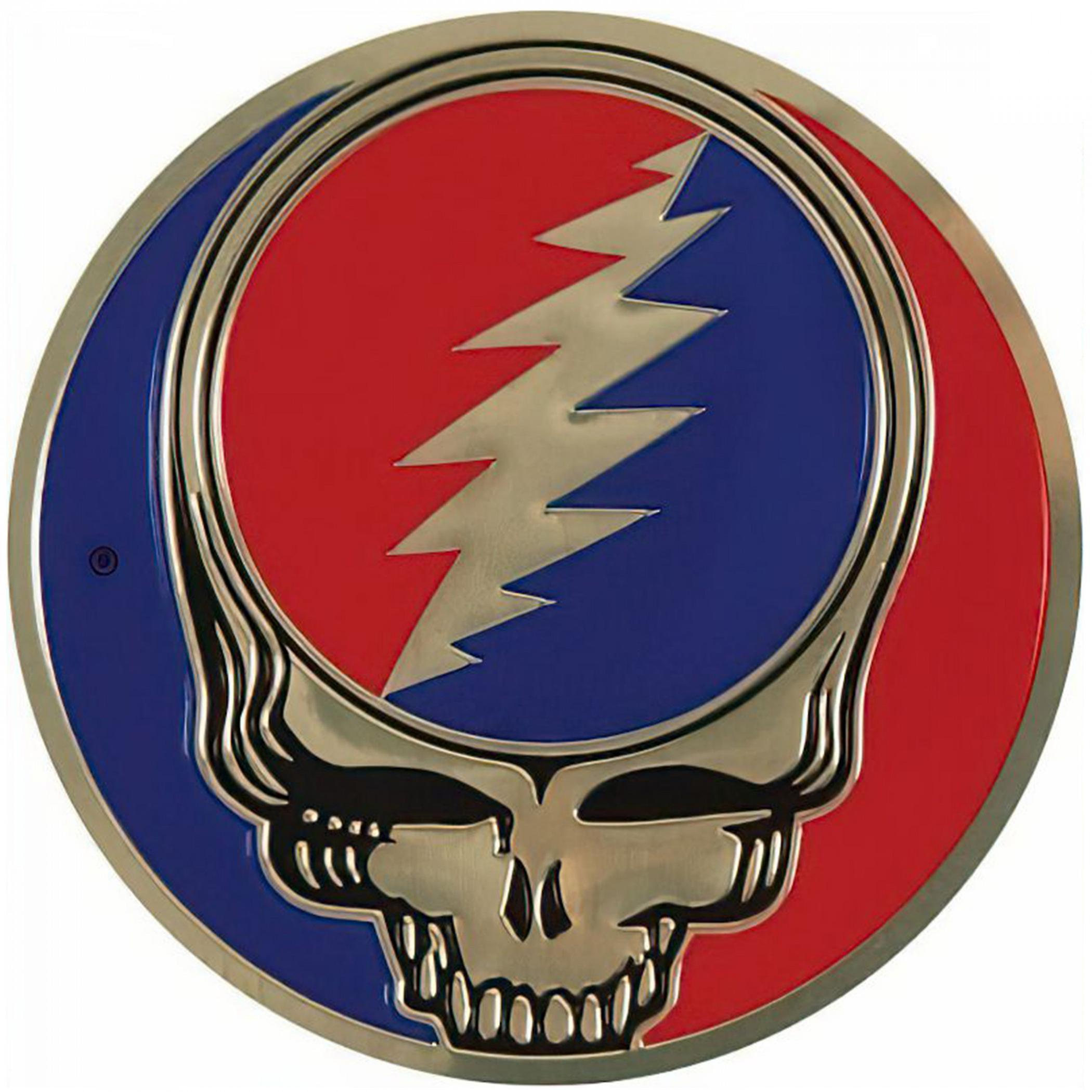 Music Grateful Dead Steal Your Face Metal Sticker Multi-Color