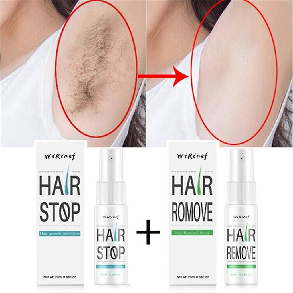 Baodan Hair Stop Hair Inhibition Hair RemoveHair suppression spray hair removal  40ml