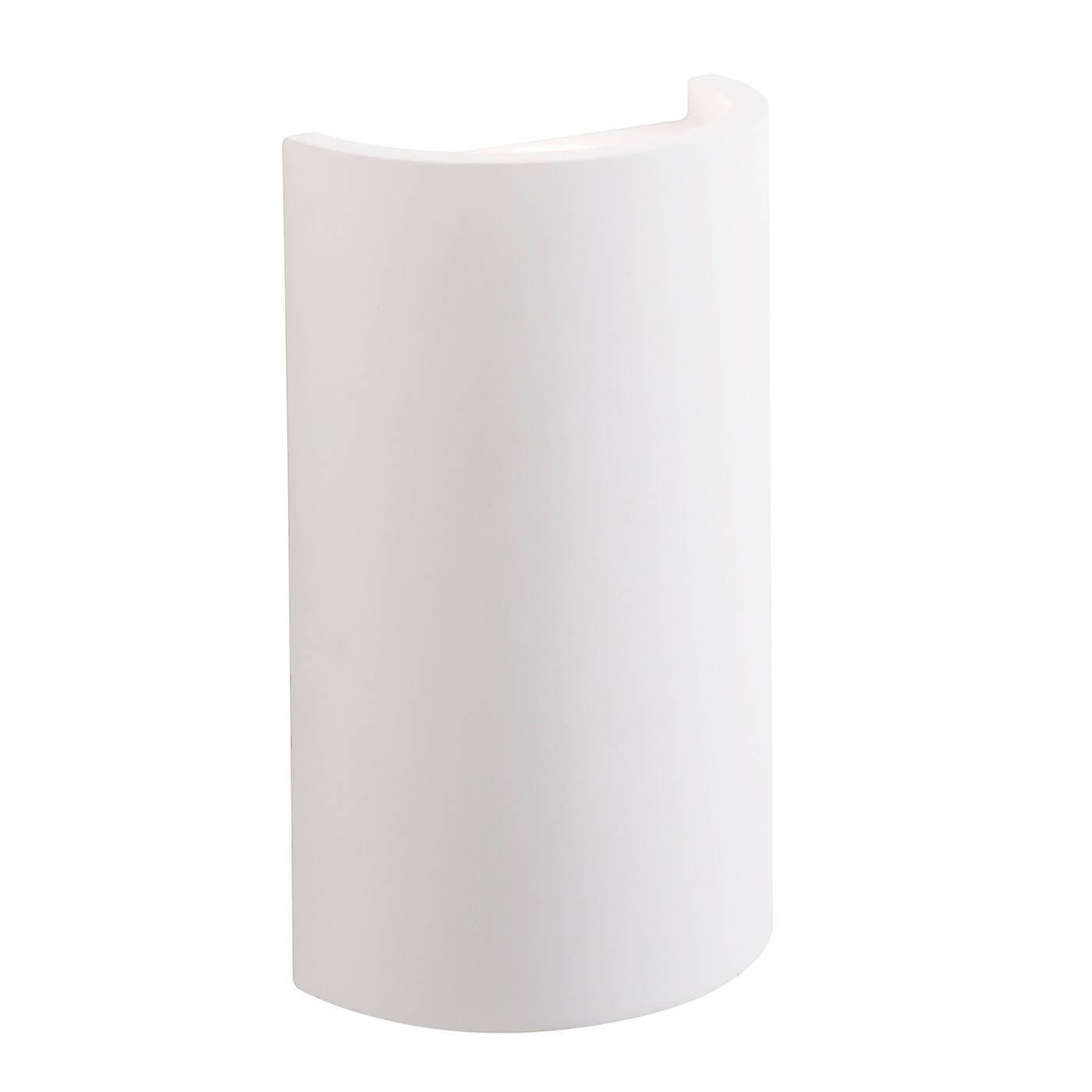 Endon Lighting 2 Light Indoor Wall Light White Plaster