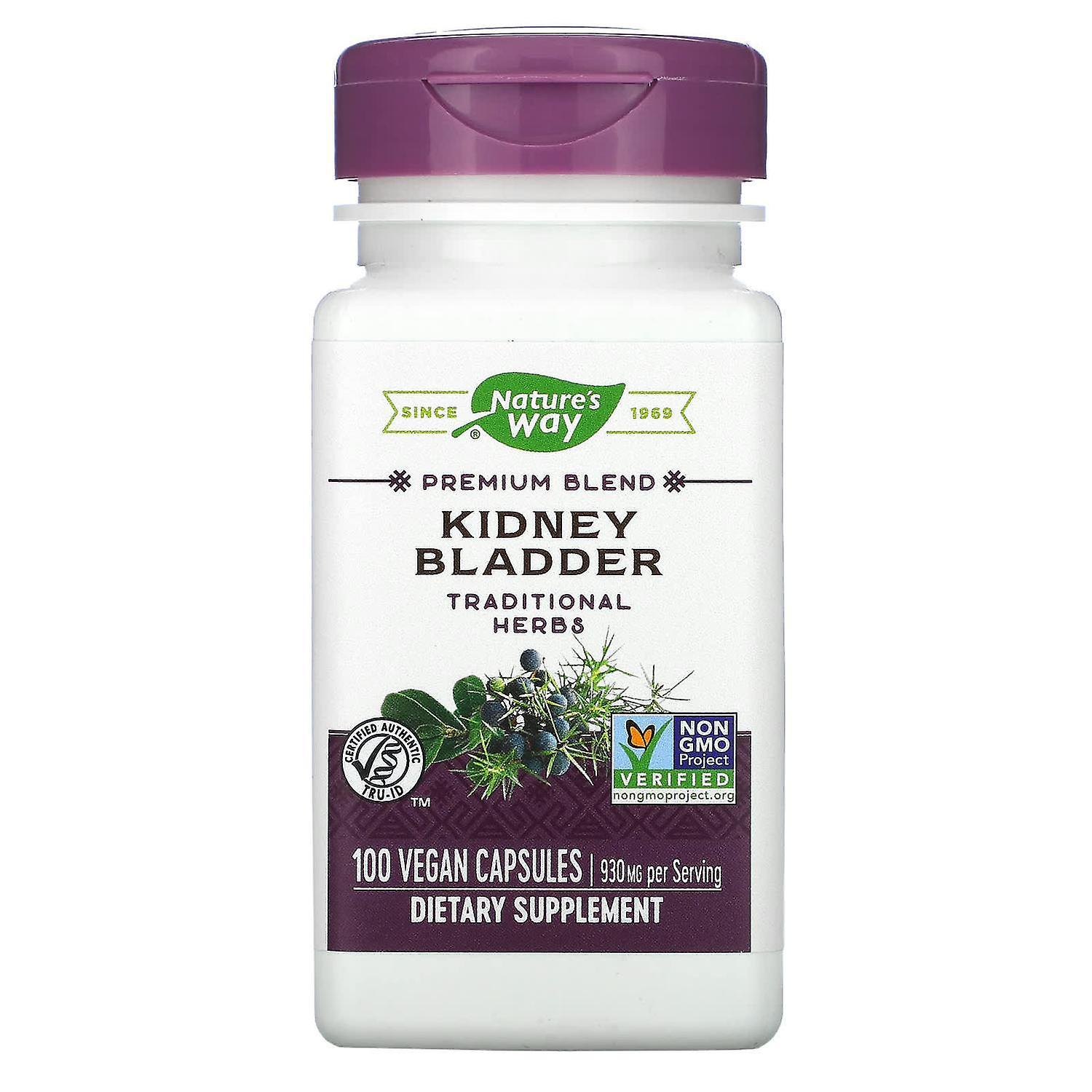 Nature's Way, Kidney Bladder, 465 mg, 100 Vegan Capsules