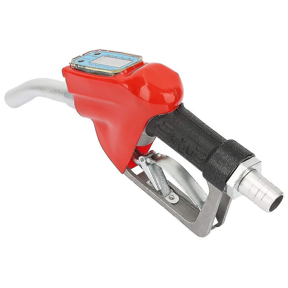 Fuel nozzle gun Metal Fuel Pump Dispensing Gun with Digital Meter 60L/min - 1 Nozzle