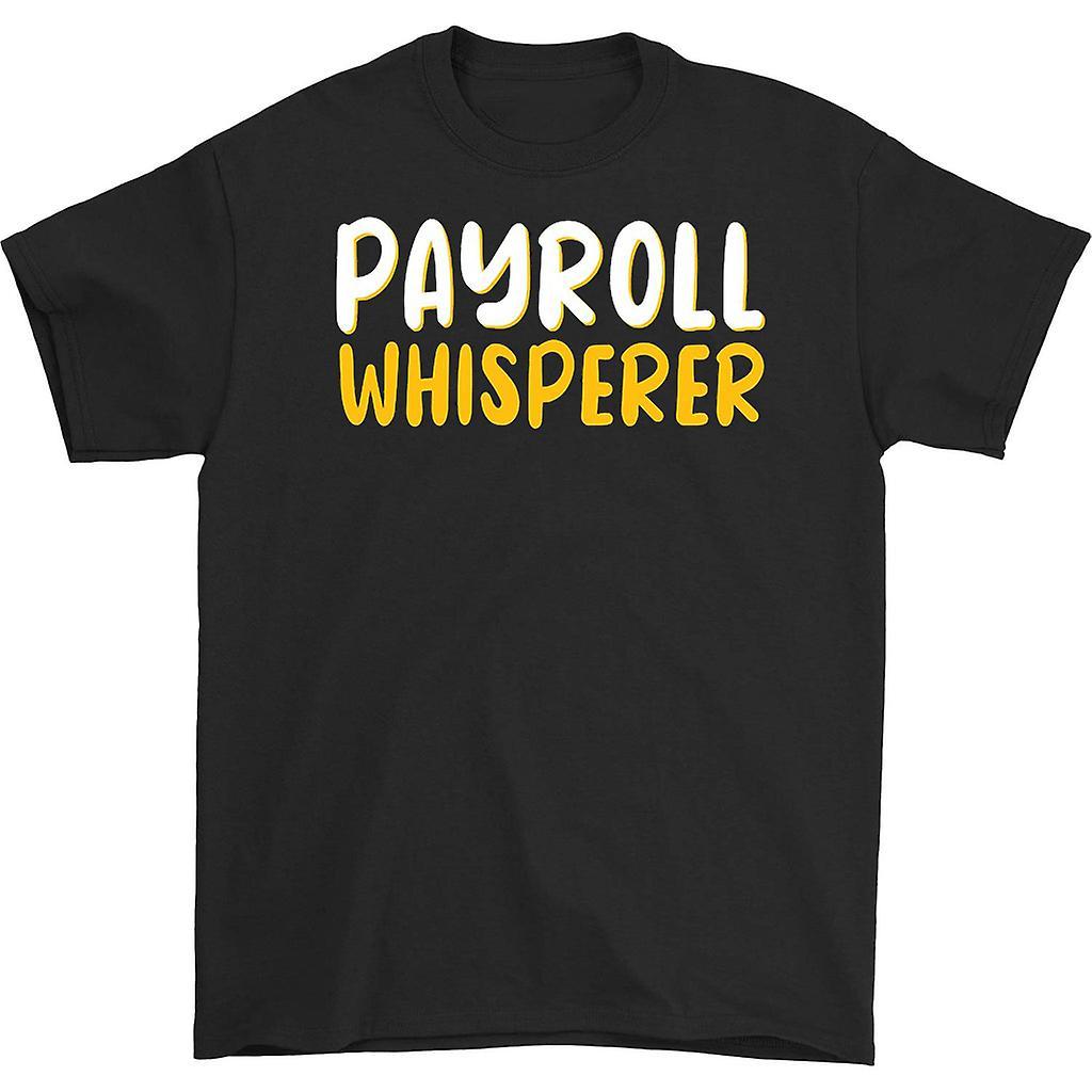 HISHARK Payroll whisperer t-shirt Black XXL