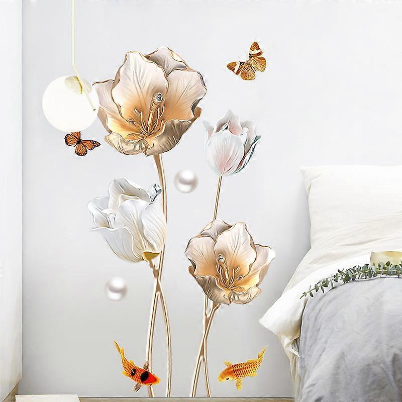 Scsrbsm Wall Stickers Tulip Wall Stickers Wallpaper Room Wall Stickers