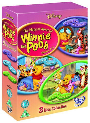 The Magical World of Winnie the Pooh Volumes 4-6 DVD (2008) Walt Disney - Region 2