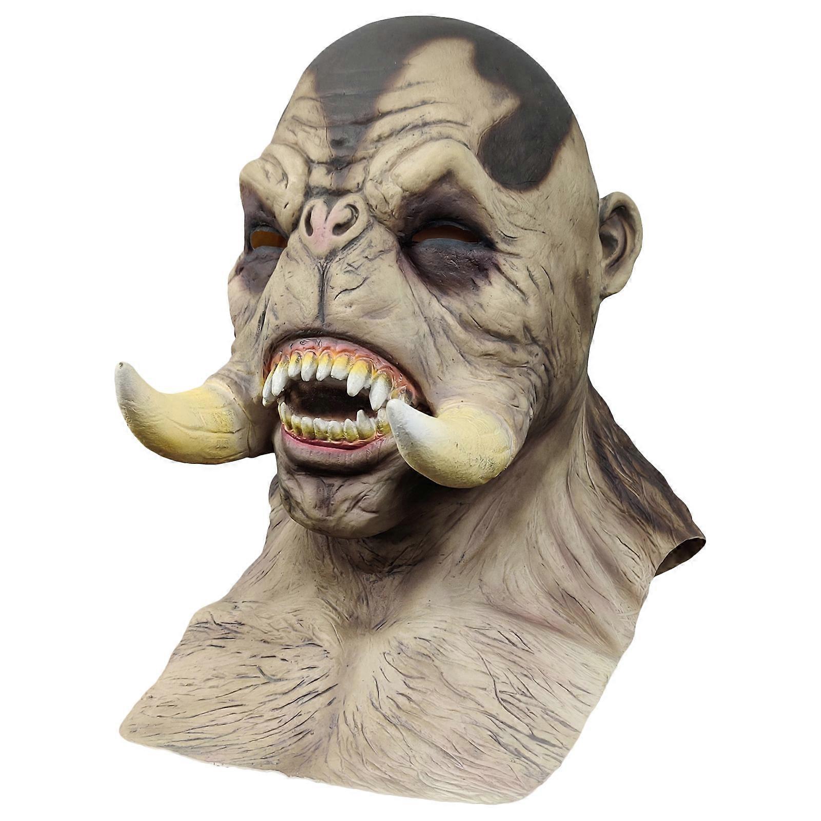 Kakanwo Halloween Costumes Halloween Orc Mask Halloween Scary Orc Mask A