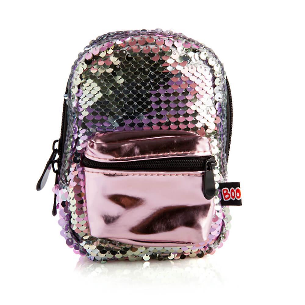 LatestBuy Pink Sequins BooBoo Backpack Mini