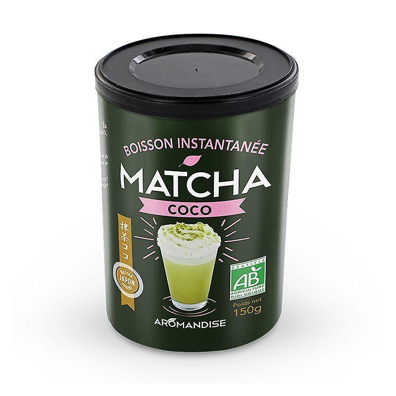 Aromandise Instant drink - Matcha coconut - 150 g 10,5 x 8 x 8 cm