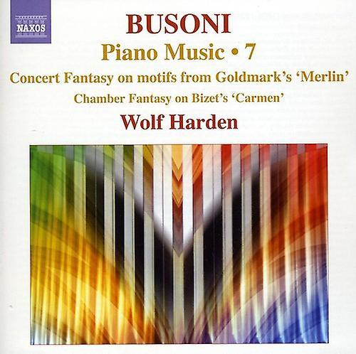 Naxos Wolf Harden - Piano Music 7 [COMPACT DISCS] USA Import