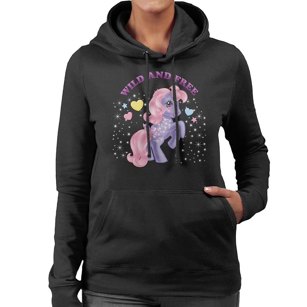 My Little Pony Wild And Free Women's Hooded Sweatshirt Black Medium