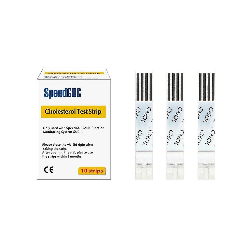 Meet Speed Guc Uric Acid Test Strip Cholesterol Test Strips Blood Glucose Test Strips 10 Cholesterol test strips