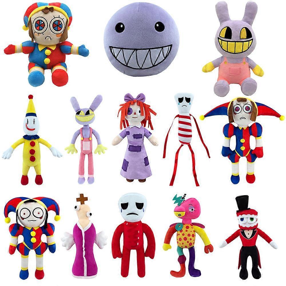 Bagadawang The Amazing Digital Circus Plush Toy Clown Stuffed Doll Style A 23cm