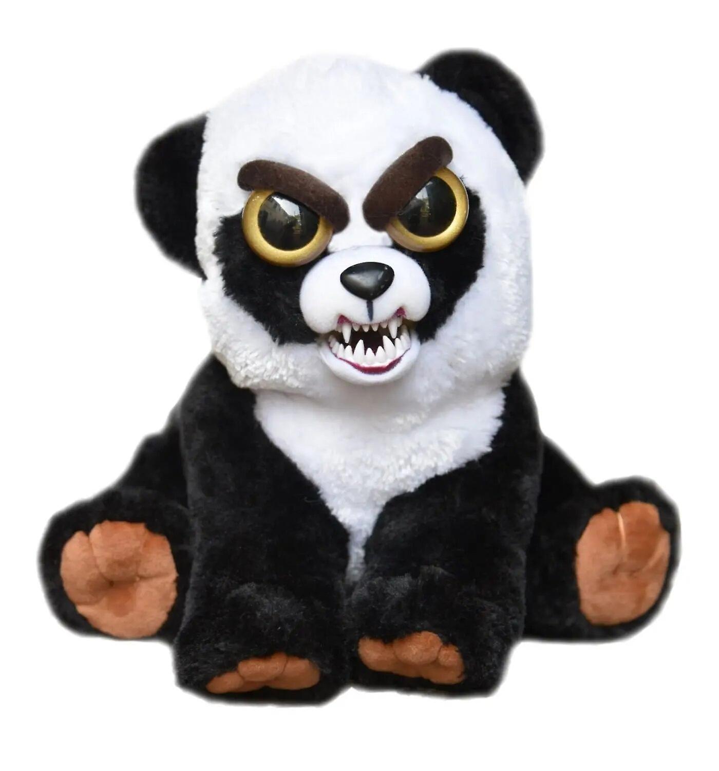 Begleri Feisty Pet Funny Face-changing Bear Soft Toys For Children Stuffed Plush Dragon Angry Animals Doll Panda Xmas Gift For Kids 20cm Panda-20cm