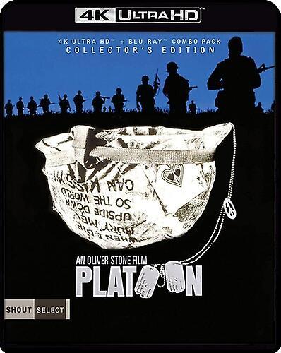 Shout Factory Platoon (Collector's Edition)  [ULTRA HD BLU-RAY REGION: A USA] 4K Mastering, Collector's Ed, 2 Pack USA import