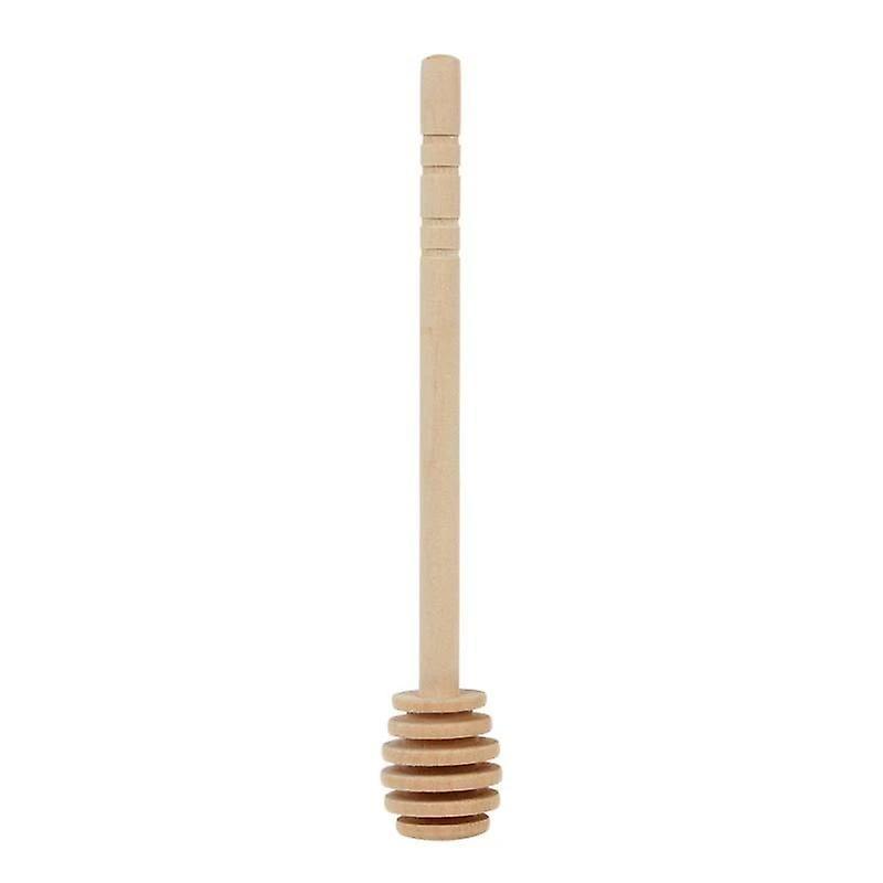 Slowmoose 1pcs Honey Dipper, Wooden, Stirring Stick , Mini Bee Honey Dipper Muddler 16cm