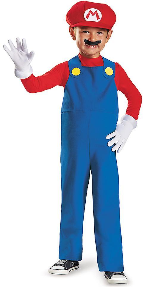 Super Mario Mario™ Child Costume blue/red/yellow 2 Years (84-91 cm)