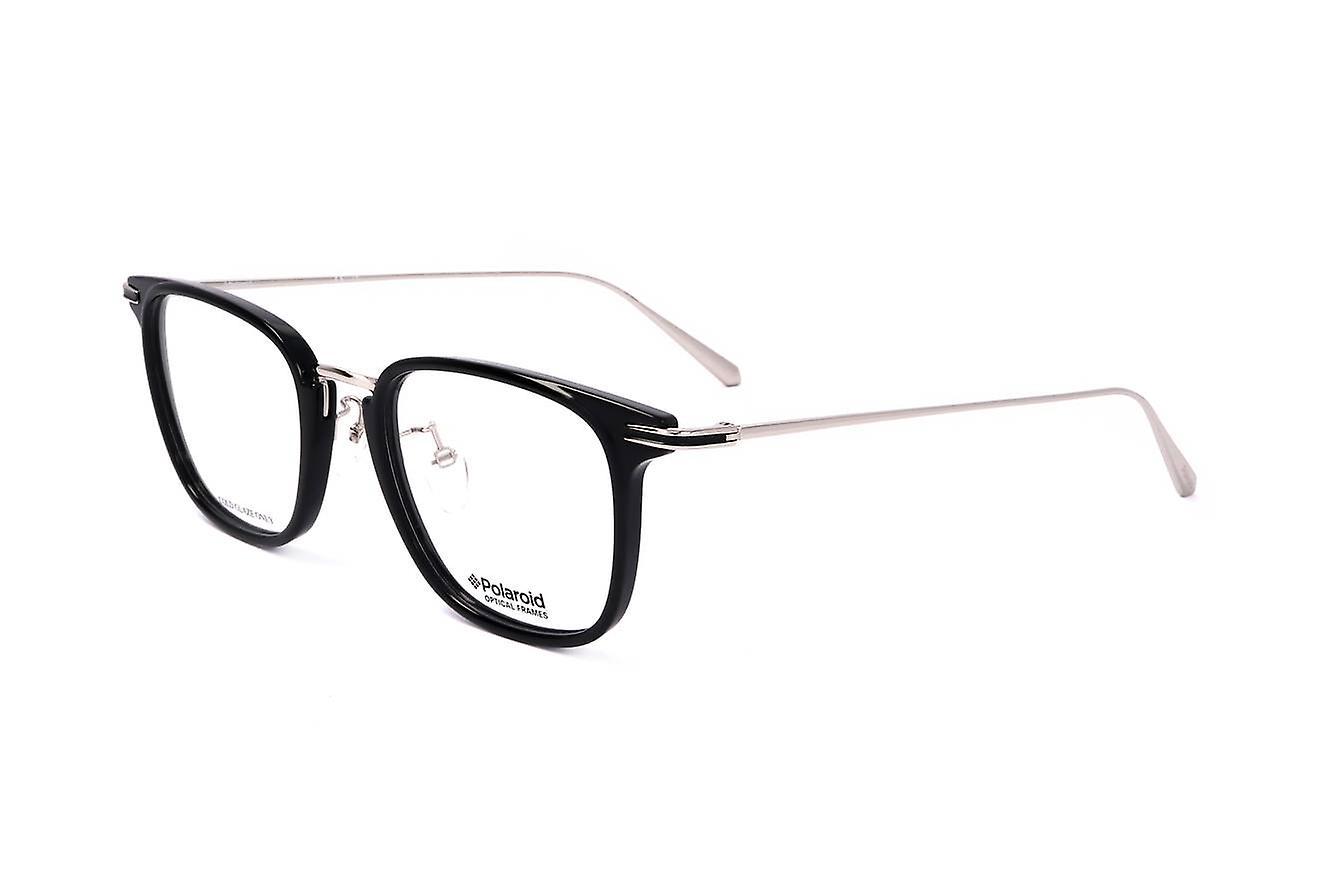 Eyewear Frames Polaroid PLD D384/G BSC BLACK SILVER 51/20/145 MAN 51 mm