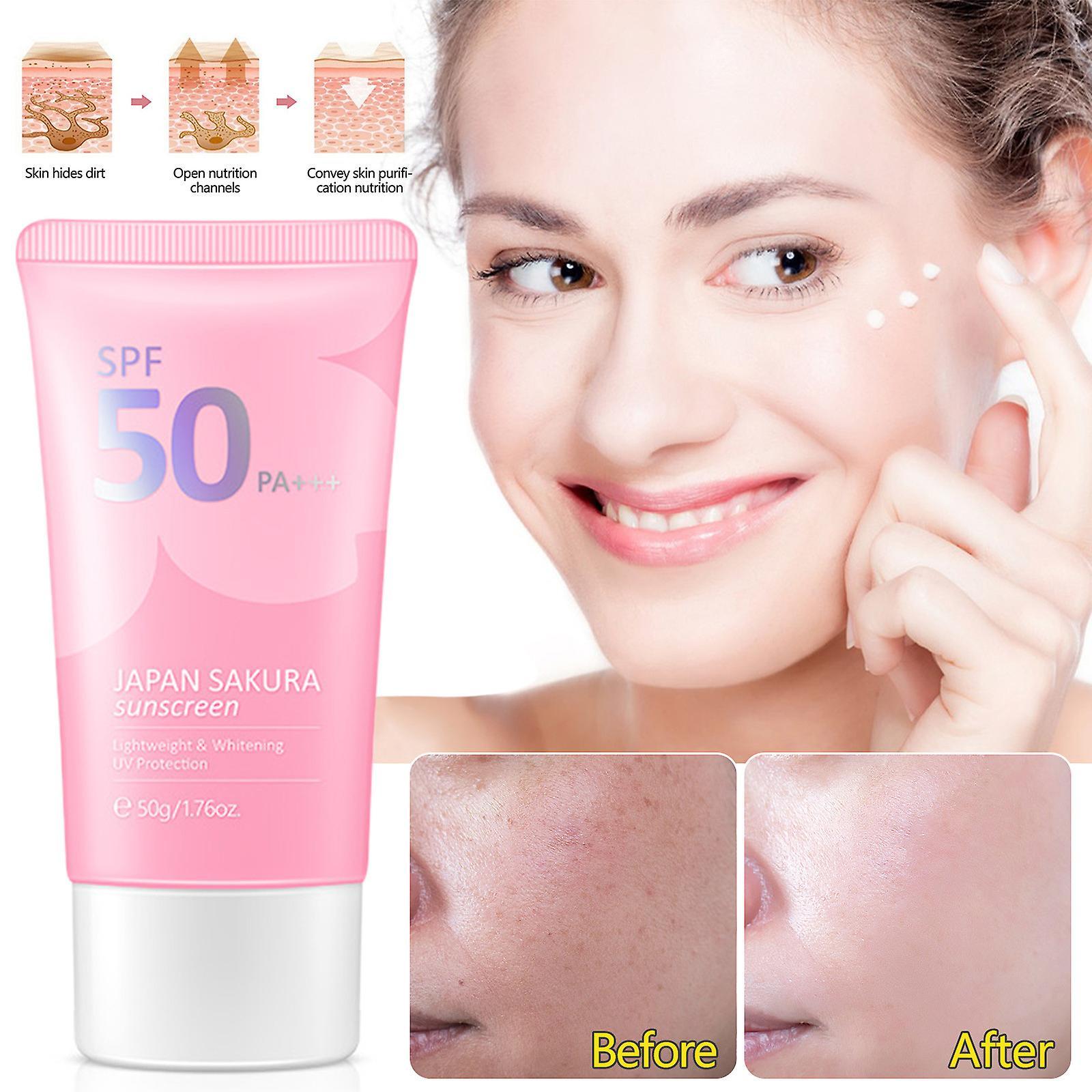 Baodan Japan Sunscreen 50 Sunscreen Serum Face Sunblock Brightening Sunscreen Cream Suitable For All Skin Types Including