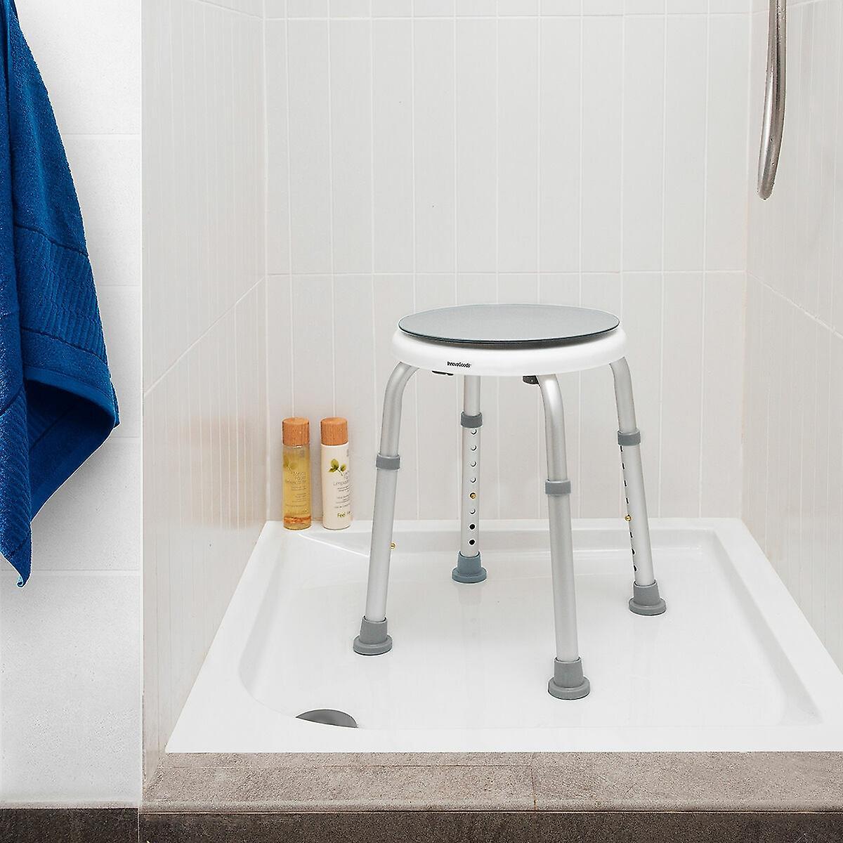 Swivel and adjustable bath stool Roshawer InnovaGoods