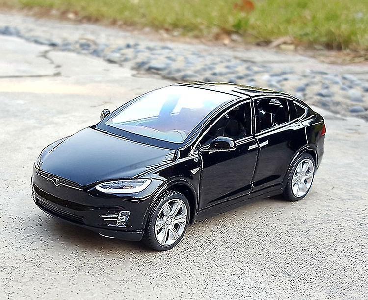 Haoyunlai 2022 New 1:32 Tesla Model X Alloy Car Model Diecasts & Toy Vehicles Toy Cars Kid Toys For Children Gifts Boy Toy black