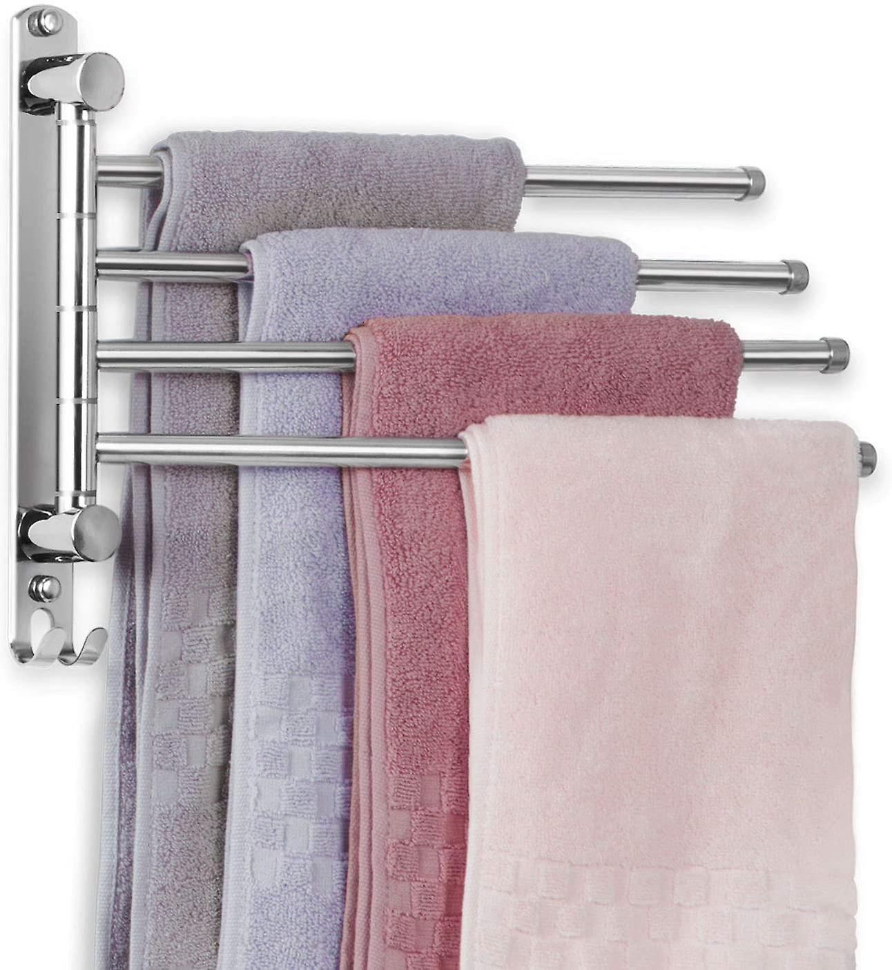 Lucky Z 180 Swivel Towel Rack Stainless Steel With 4 Arm Swivel