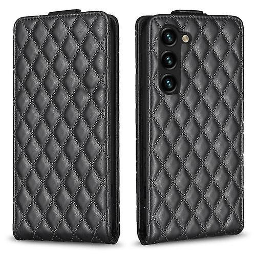 Mycase For Samsung Galaxy S23 5g Diamond Lattice Vertical Flip Leather Phone Case Black