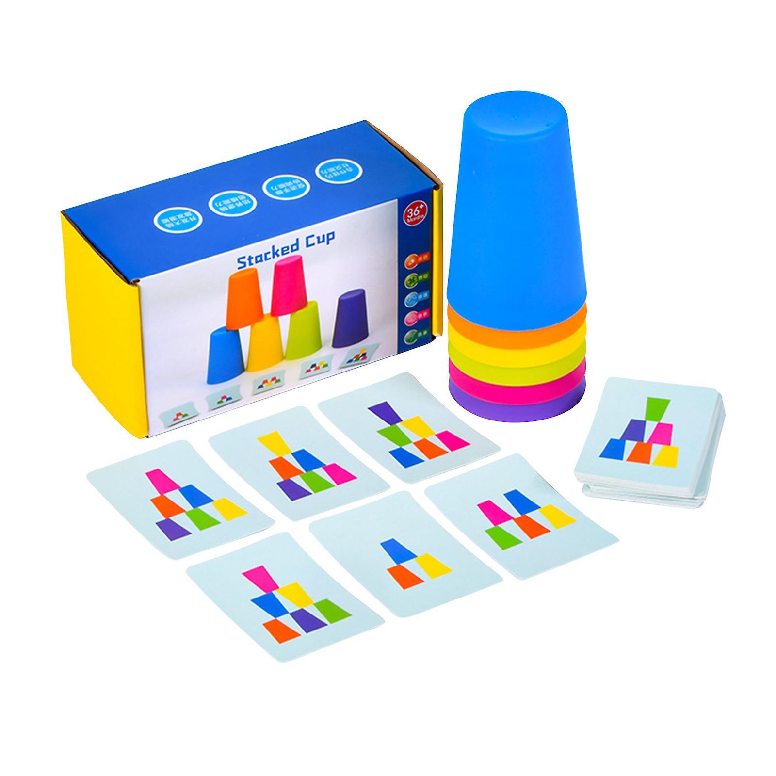 Dandanzhuan Children Brainpower Against Stacking Cups Handspeed Competition Stacking Cups And Stacking Music A