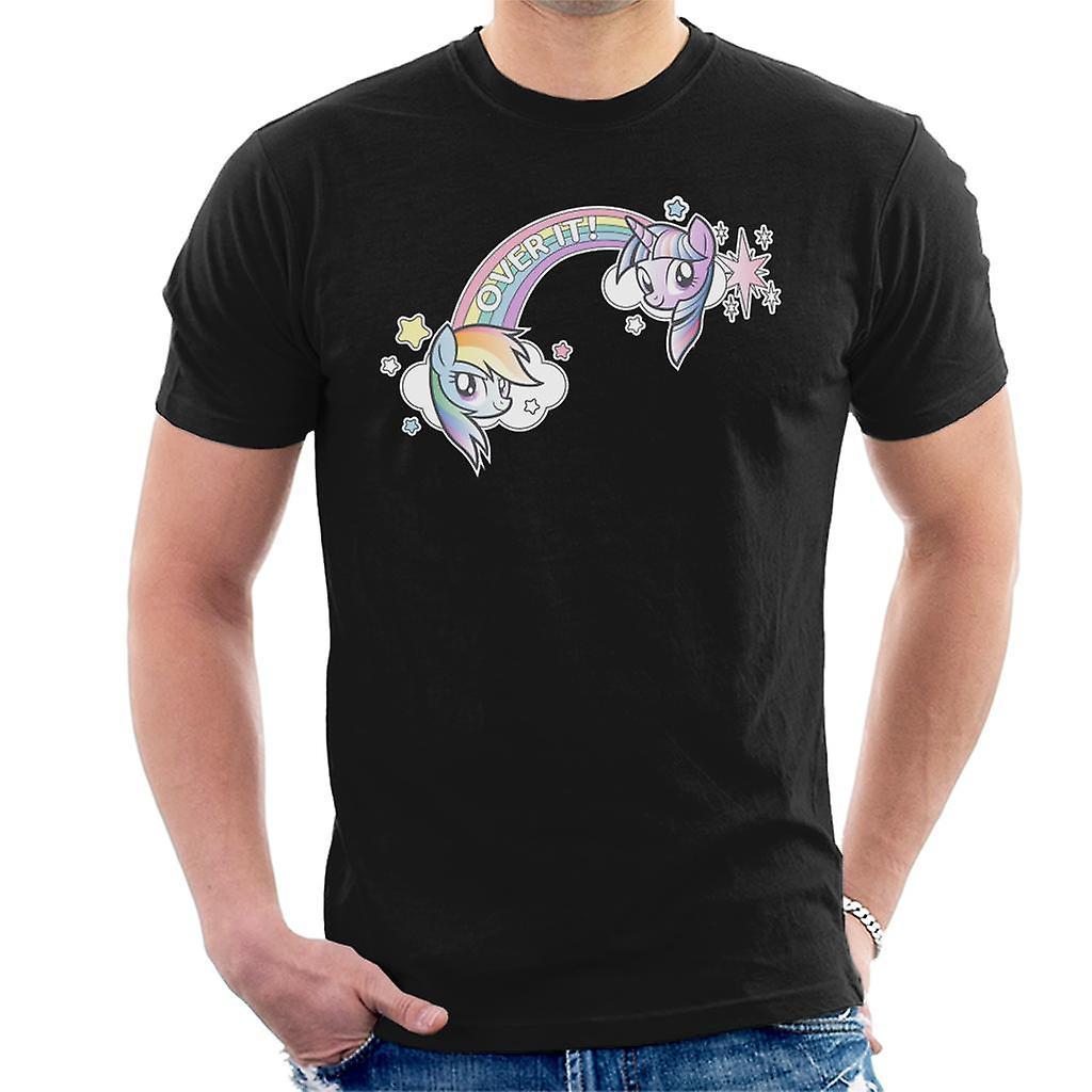 My Little Pony Rainbow Over It Men's T-Shirt Black Small