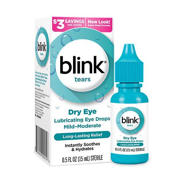 Blink tears eye drops size 0.5 fl. oz.