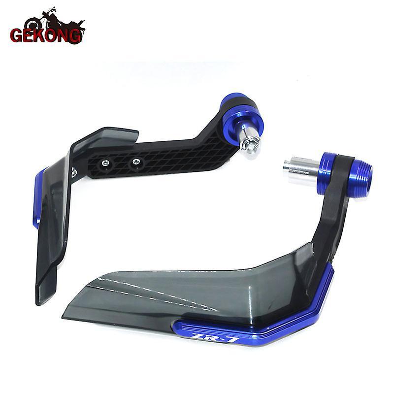 Jhshop For Kawasaki Zr-7 / S Zr7 Zr7s Motorcycle Handguard Shield Protector Windshield Blue