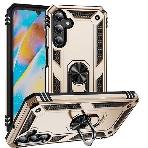 Unbrand For Samsung Galaxy A15 Shockproof Tpu + Pc Mobile Phone Case Gold