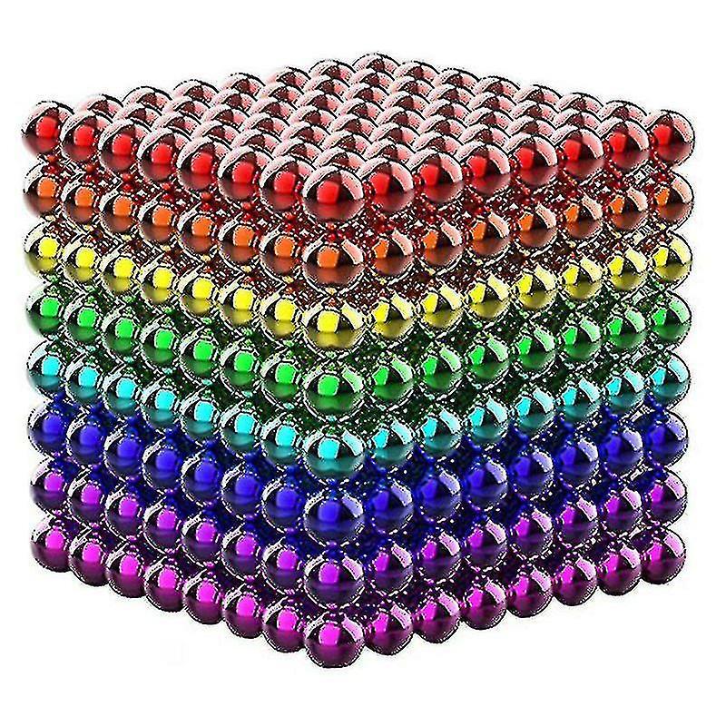 Unbrand Flkwoh Balles Magntiques Ensemble De 512 5mm Fun Ament Du Stress Jouet De Bureau Jouets Fs Couleur Ball Pour Adultes.