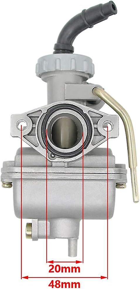 Get It PZ20 Carburetor compatible Kazuma Baja 50cc 70cc 90cc 110cc 125cc TaoTao 110B NST SunL Chinese Quad 4 Stroke ATV 4 Wheeler Go Kart Dirt Bike...