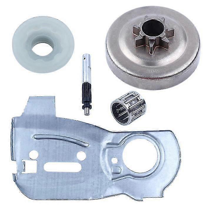 Bluezoo Clutch Drum Oil Pump Plate Worm Gear Kit For Husqvarna 340 345 350 Rep 503875701