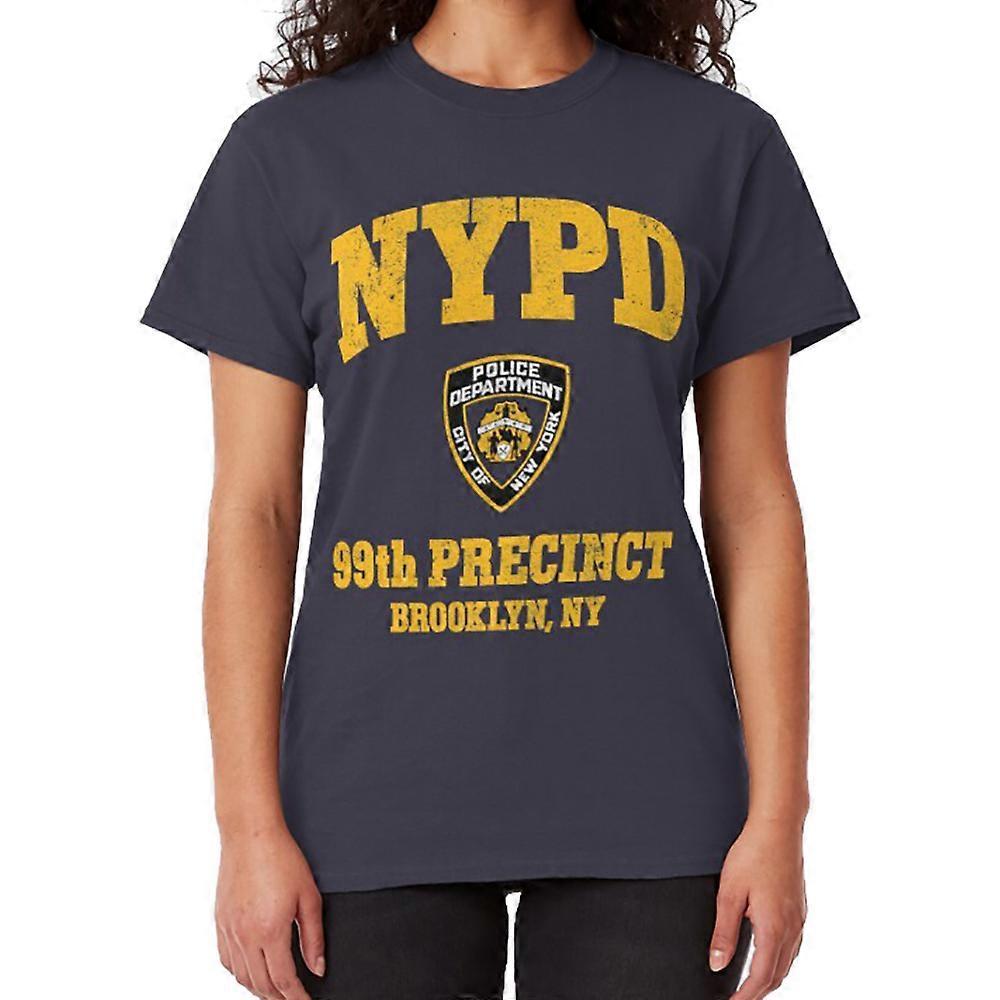 RockShark 99th Precinct - Brooklyn NY T-shirt navy M