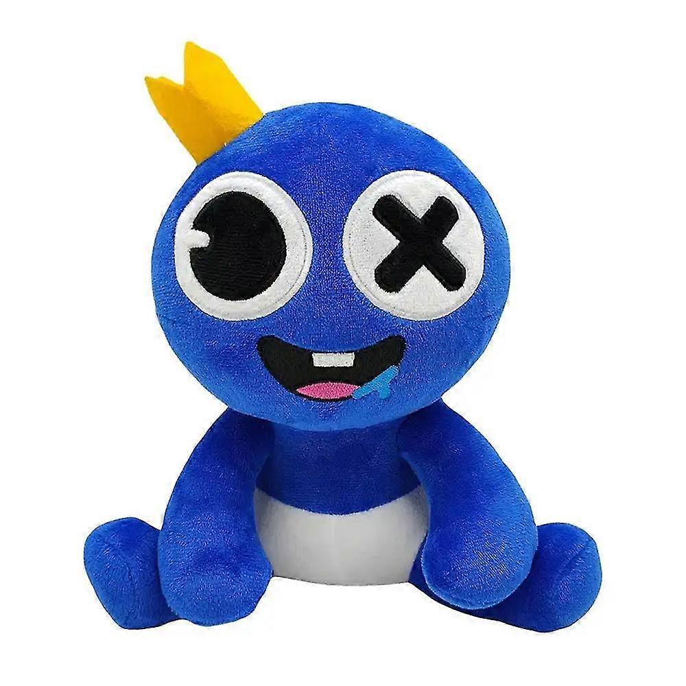 Hcankcan Roblox Rainbow Friends Plush Baby Toy Soft Stuffed Hug Doll Kids Gift Blue