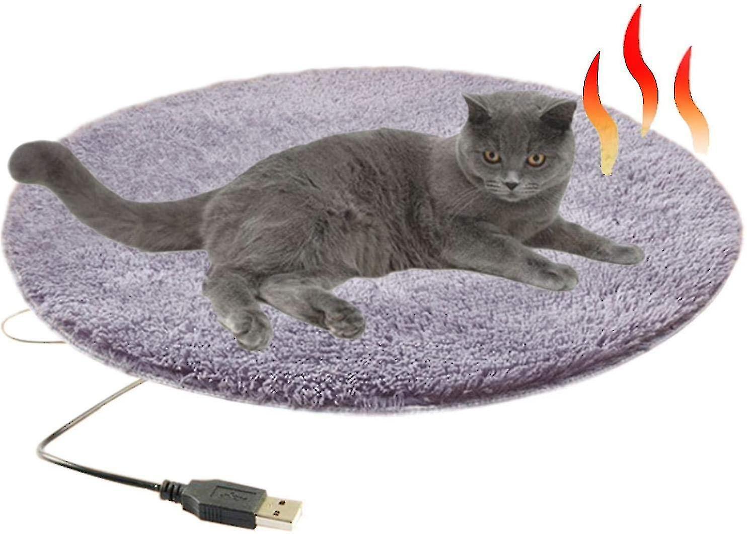 Suersist Pet Heating Pad,cat Electric Heating Pad Large Waterproof Heating Pad For Cats,heated Mat Bed Safety Heating