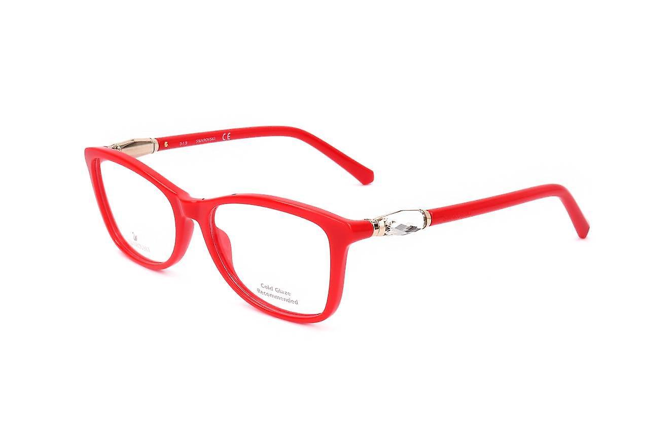 Eyewear Frames Swarovski SK5336 066 SHINY RED 53/16/140 WOMAN 53 mm