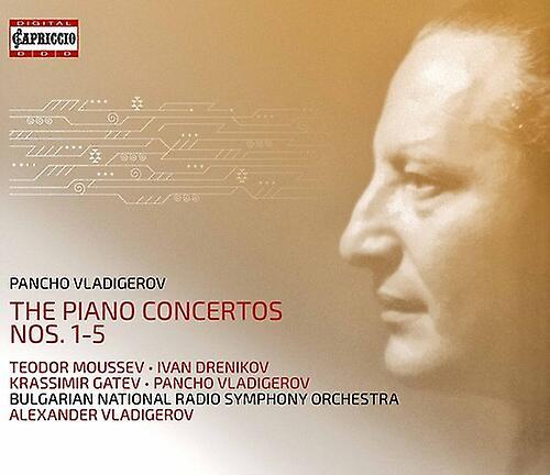 Capriccio Vladigerov - Piano Concertos 1-5  [COMPACT DISCS] 3 Pack USA import