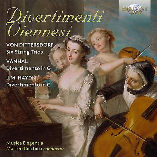 Brilliant Classics Dittersdorf / Musica Elegentia / Cicchitti - Divertimenti Viennesi [COMPACT DISCS] 2 Pack USA Import