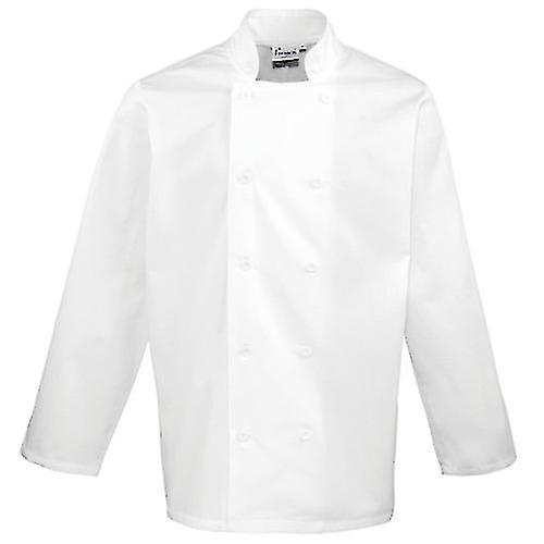 Premier Unisex Chefs Jacket (Pack of 2) Black 4XL