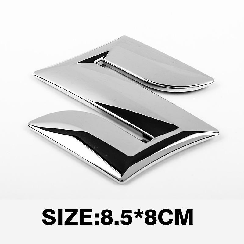 Redkid For Suzuki 3d Logo Sticker Car Decal Tank Emblem Silver Gold Badge plastic Silver big