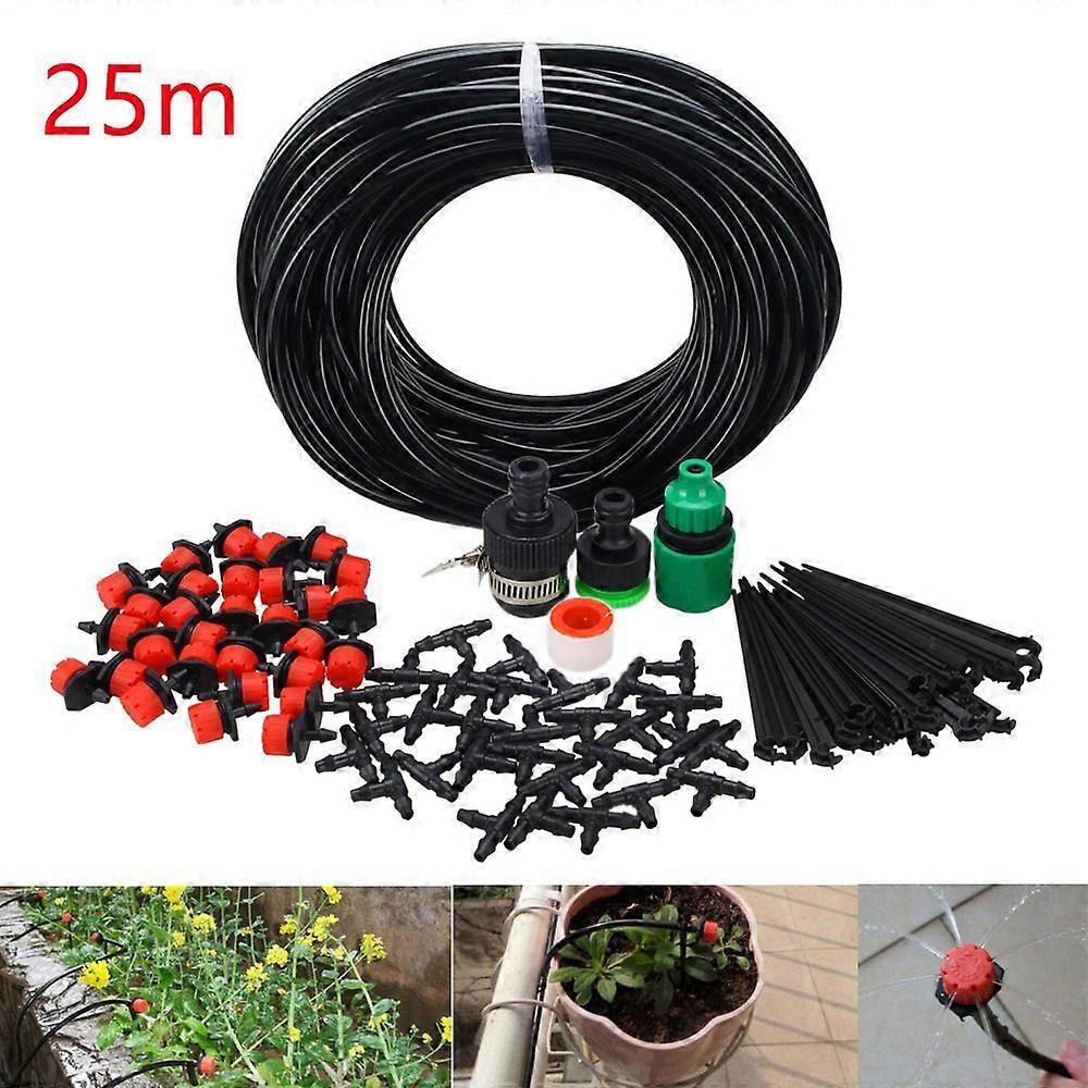 Scsrbsm Irrigation system 25m, irrigation kit micro-drip irrigation