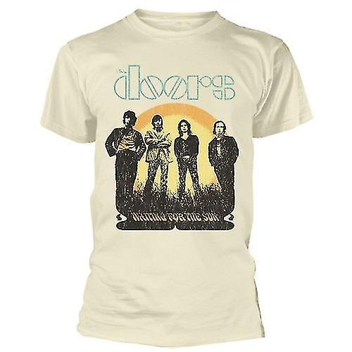 The Doors Unisex Adult 1968 Tour Cotton T-Shirt Sand XL