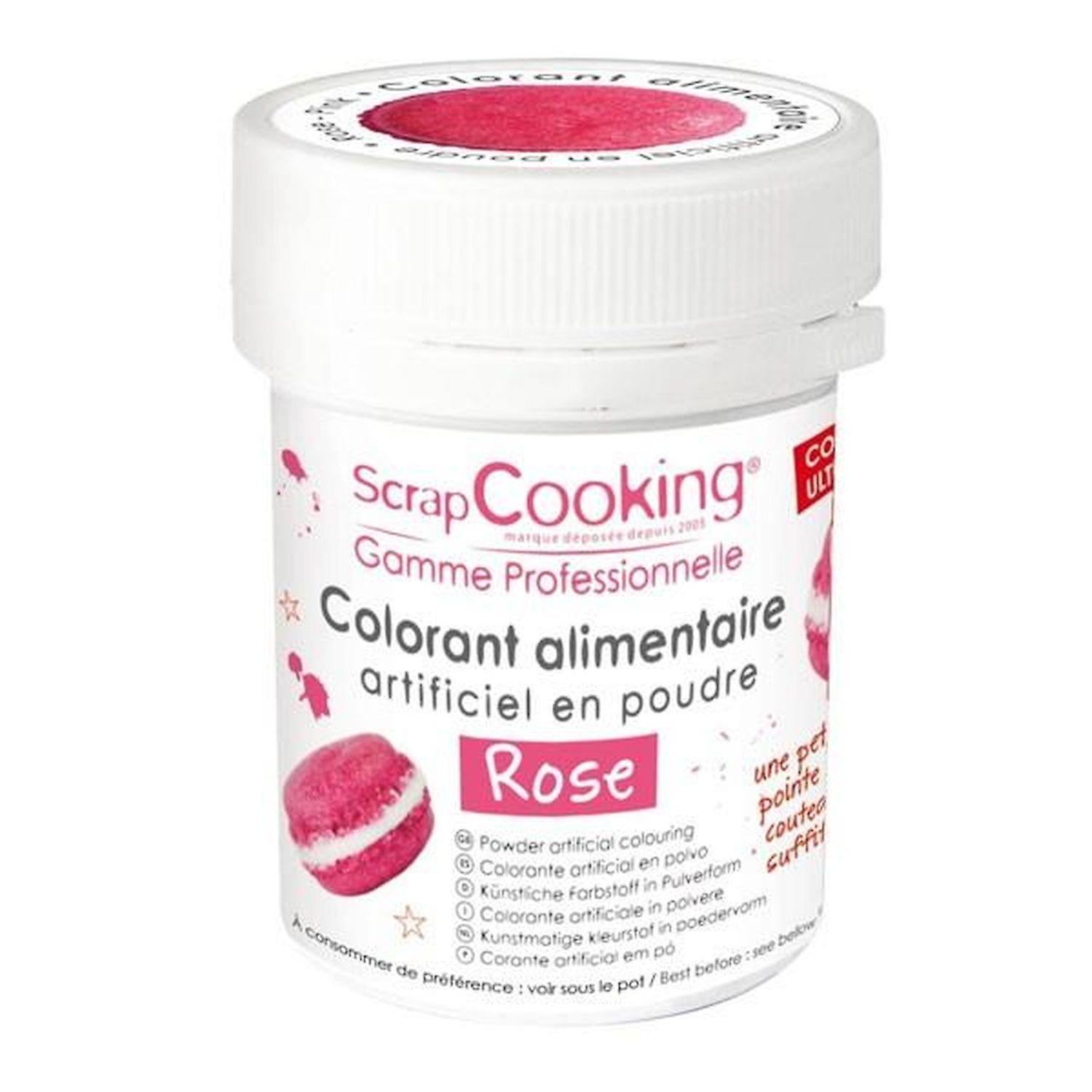 ScrapCooking Powdered food coloring 50 g - pink