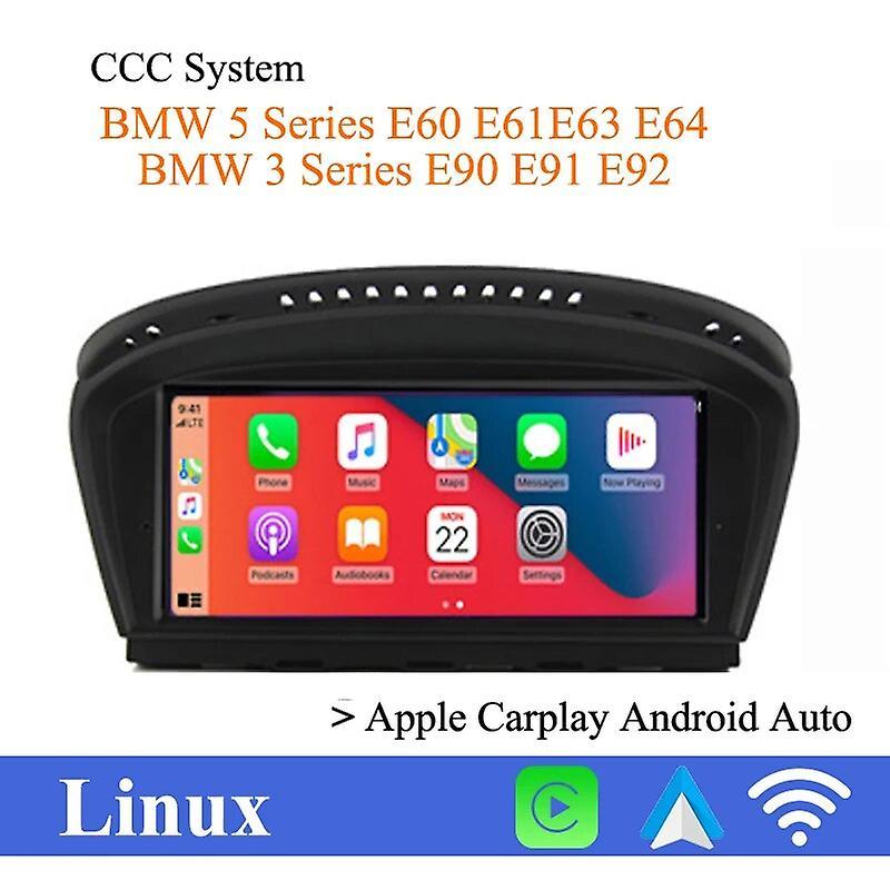 Eccpp Car Multimedia Player Wireless Carplay For Bmw 5/3 Series E60/e61/e62/e63/e90/e91/e92/e93/m3 Ccc/cic Car Radio Monitor Linux CCC