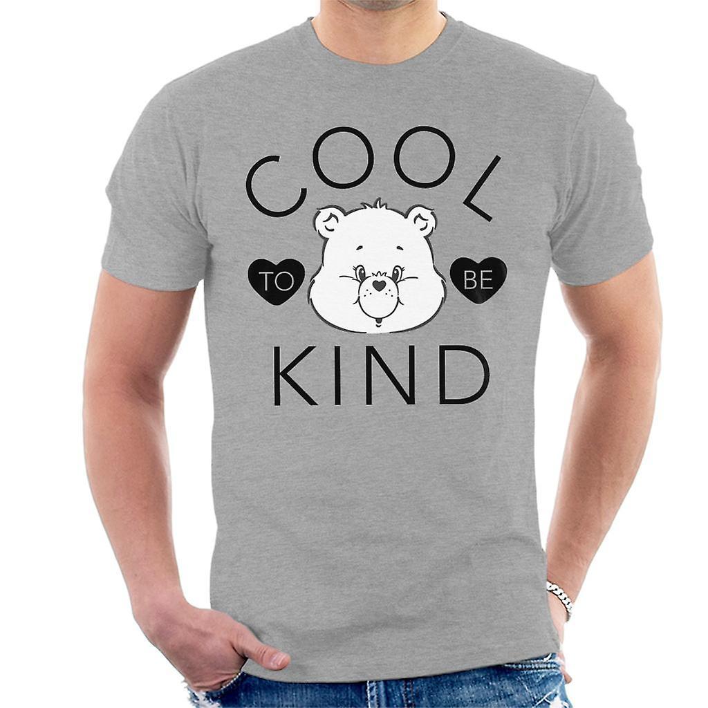 Care Bears Tenderheart Bear Cool To Be Kind Men's T-Shirt Heather Grey XX-Large