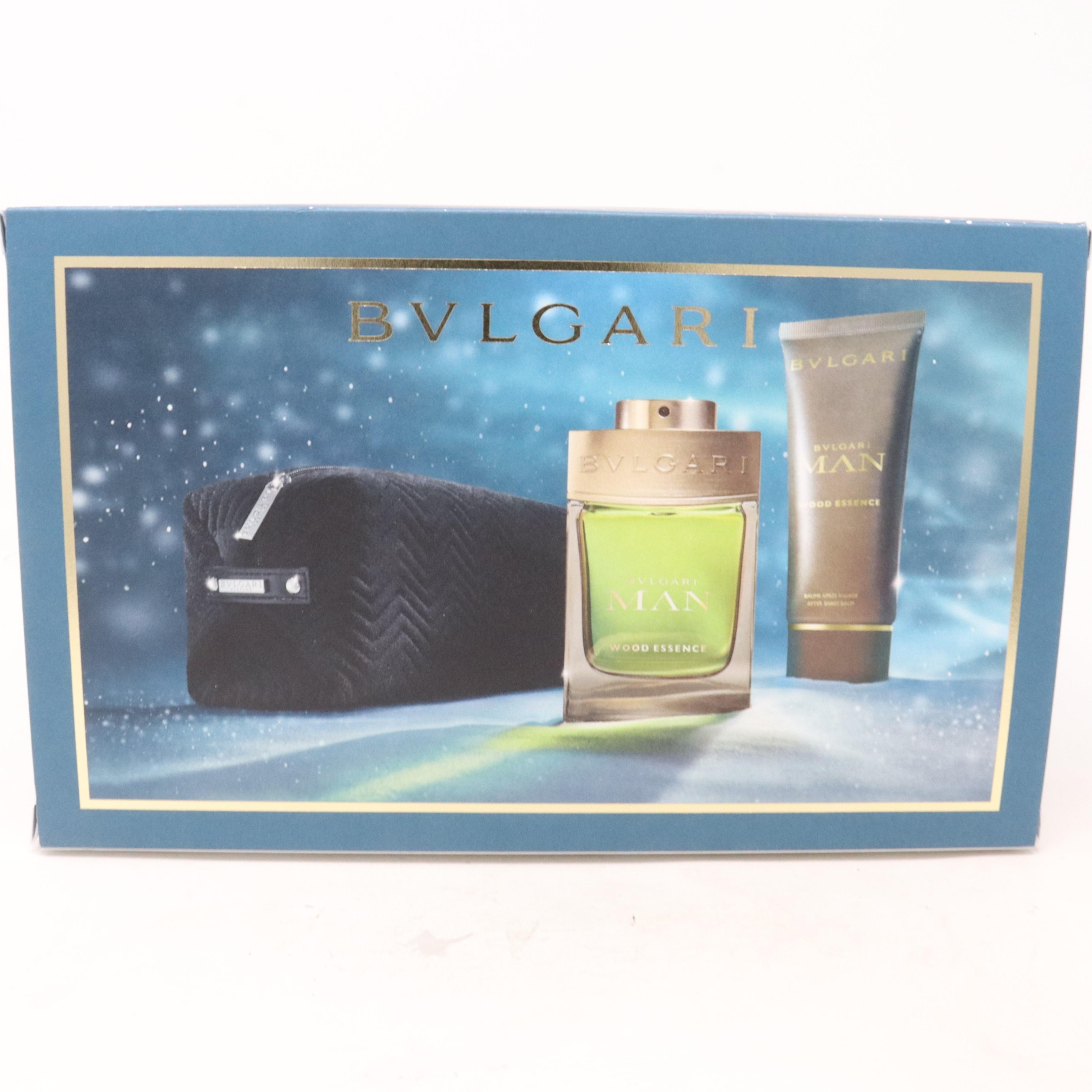 Bvlgari Wood Essence Eau De Parfum 3-Pcs Set  / New With Box 32