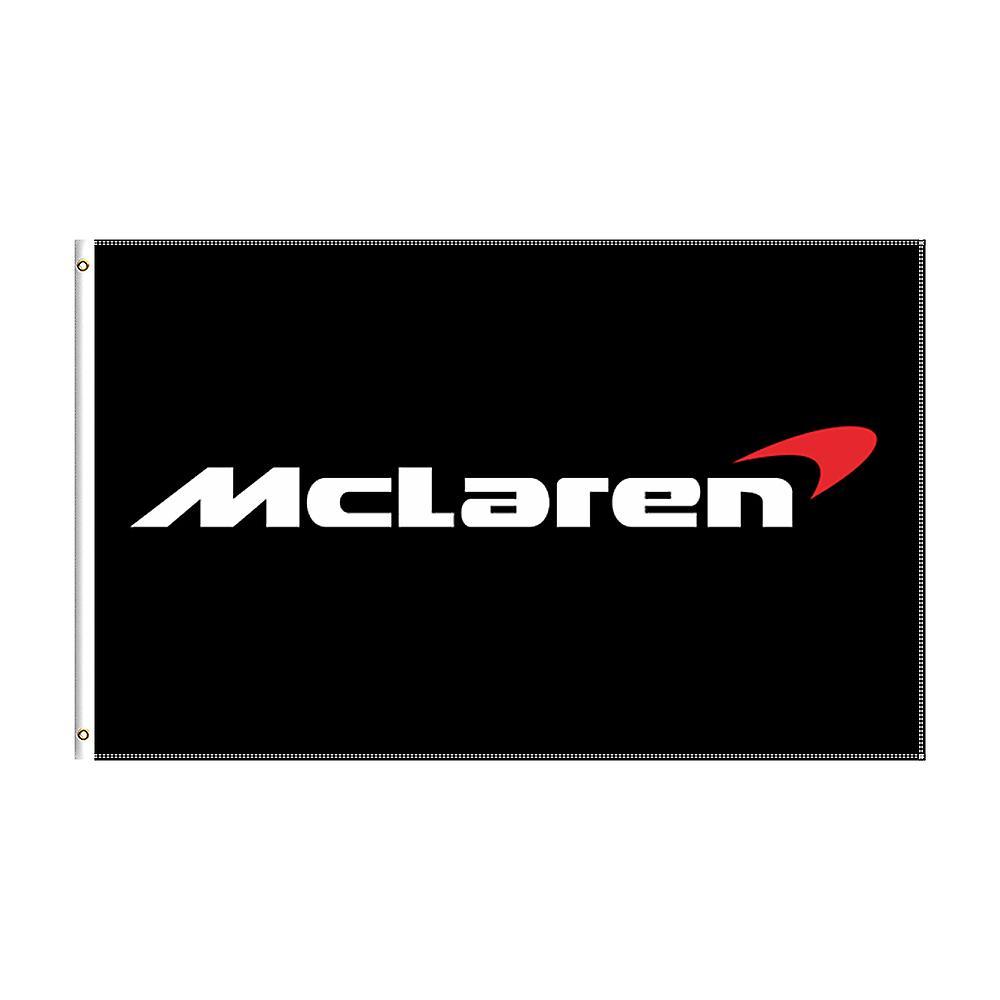 Bolongking 3x5 Ft Mclaren Car Flag Polyester Printed Car Racing Banner For Decor B 120x180cm